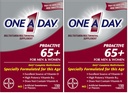 1 A Day Presentive 65+,男女多维生素,辅以维生素A,维生素C,维生素D,以及用于免疫健康支持的锌*,钙,叶酸等,表150计数(2包)