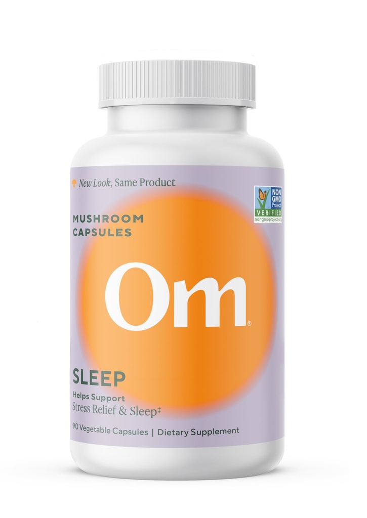 OM 蘑菇超食品 睡眠超食品 蘑菇超食品补充,90 Consules Superfood Supreme Supreme Supreme Supreme Supreme Supreme Supreme Supreme, 90 Counter, 30 Days, Reishi, GABA, L-Theanine, Melatonin for Rest & Sleep 质量超食品补充
