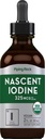 Piping Rock Nassent Iodine Drops 有机体 → 2 fl oz → 液体 Vegan 补充 → Non-GMO, Gluten Free
