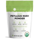 Kate Naturals Psyllium Husk 粉末用于烤肉,纤维和文摘. 用于狗和猫的yl种子粉(12oz,有机,Gluten Free,Pet Safe)
