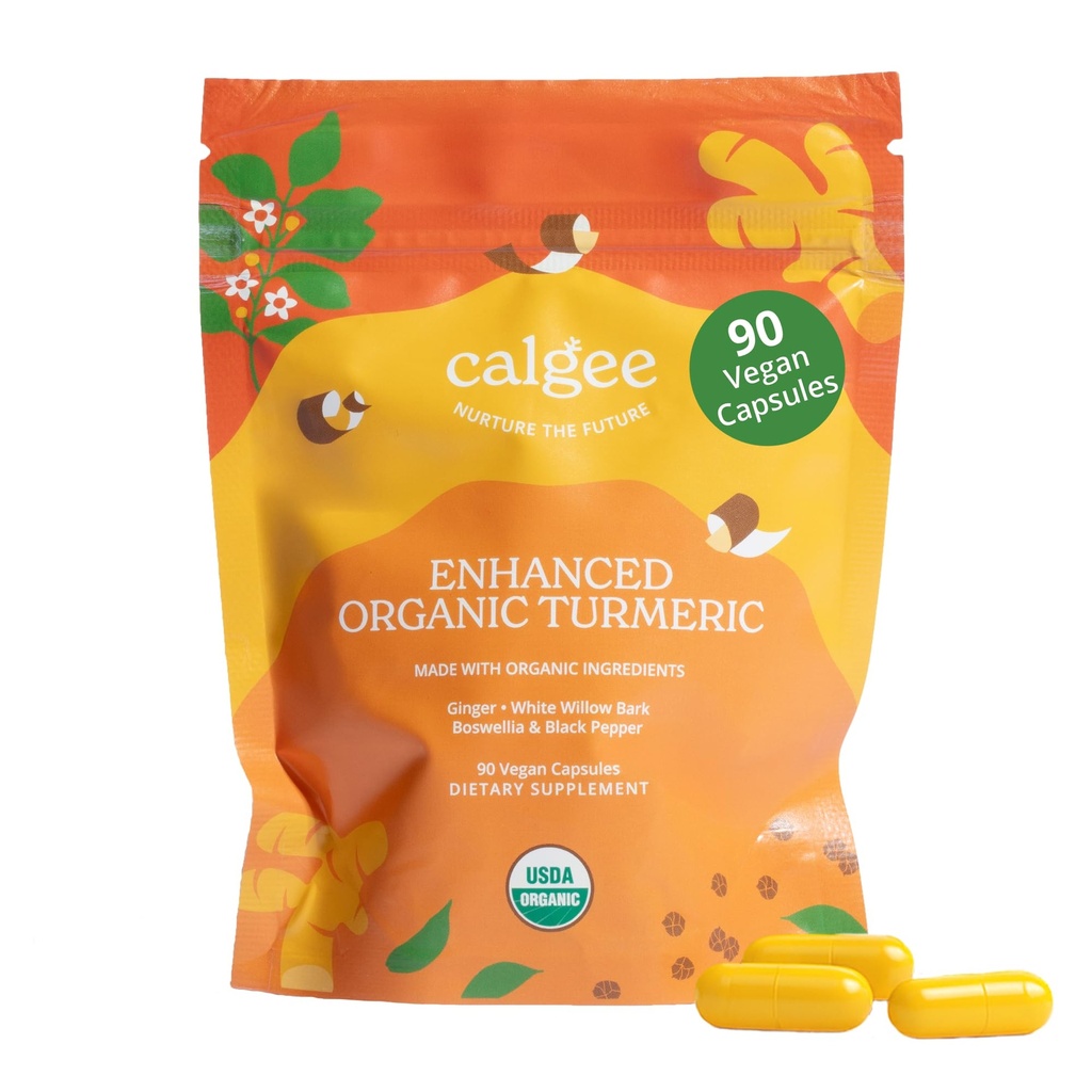 Premium 5-in-1,1100mg Turmeric Curcumin with Black Pepper for Maximized Biobunity, Plus Boswellia & White Willow. 中国植物物种名录(CPNI). USDA有机联合支持,在美国和第三缔约方进行测试。 90岁
