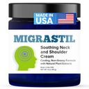 Basic Vigor Migrastil Soothing Neck & Shelder Cream - 快速动作和强力 - 非油脂主题奶油(4 oz. 美国制造