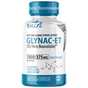 NAC Ethyl Ester + Glycine - 超强375mg - NACET 含硒 - 80% 生物利用率 - N-乙酰基斯坦 - 抗衰老补充剂,靴子胶硫酸 - 60 Capsules - 第三方测试