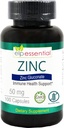 锌50mg, 免疫辅助剂和抗氧化剂补充剂100 Capsules - Gluten Free and N-GMO