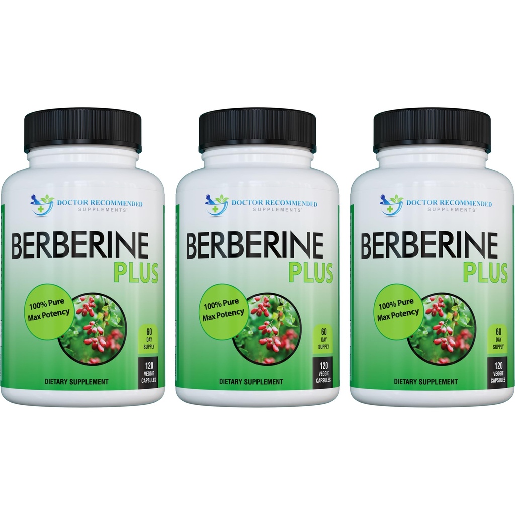 DOCTOR建议补充 柏柏林加1200mg Pervice - 120 Veggie Capsules Royal Jelly(120 Counter (Pack of 3))