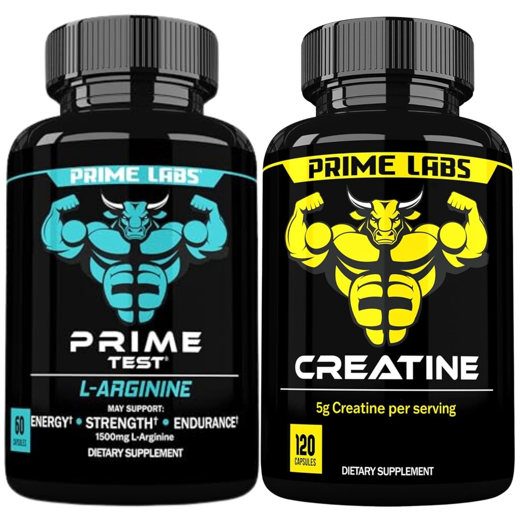 主实验室 L Arginine(60厘米) + Creatine Capsules(120厘米)