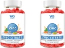 VITA GLOBE ZUBE GLOBE GLOBE – 50mg Daily Zinc Supplement → Immune System & Skin Health Support → Vegan,非GMO可口味的成人与儿童维生素 – 96 Counter (Pack of 2) 互联网档案馆的存檔,存档日期2014-09-2.