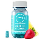 糖醋蛋白 维生素 Gummy 1 月供应,超强生物素促进毛发生长,Vegan Vitamin B12,MSM, Inositol,Omega 3, 老年莓,认证科舍尔,Halal,无残忍