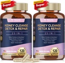 Totaria (2 P) 肾和肝脏清洁解毒与修复 Capsules, Chanca Piedra & Cranberry Pills for Liver & Kedney Supports 对石头溶解器的附加力量, Urinary Tracts 妇女健康