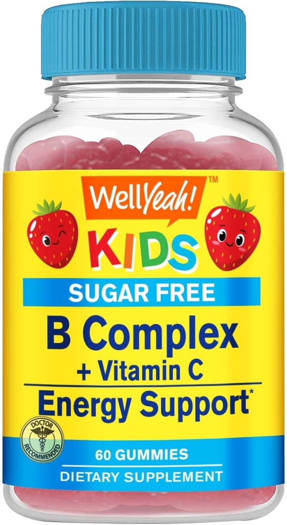 (原始内容存档于2019-03-21) (英语). Wellyeah Kids Vitamin B Complex Sugar Fremmies QQ 配有维生素C,Folic Acid QQ Immune 和能量支持 QQ 草莓火焰60 Counter