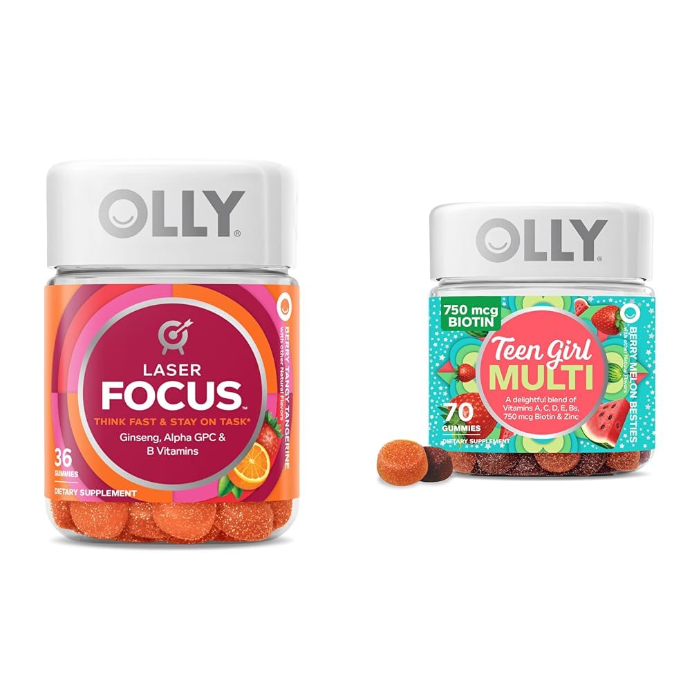 OLLY 激光聚焦 Gummy 36 伯爵和少女 70 伯爵 Berry Melon