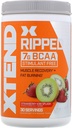 Xtend Riped BCAA 粉草莓 Kiwi + 切片公式 + 不含糖的后运动肌肉恢复饮料 + 氨基酸 → 7g BCAAs 供男性和女性使用 → 30 服务