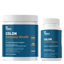Tobias Colon博士 14日清洁剂和Colon 每日健康、高级清洁剂解毒剂和每日消化剂支持,配有Psyllium Husk Fiber粉,消化剂井包,非GMO