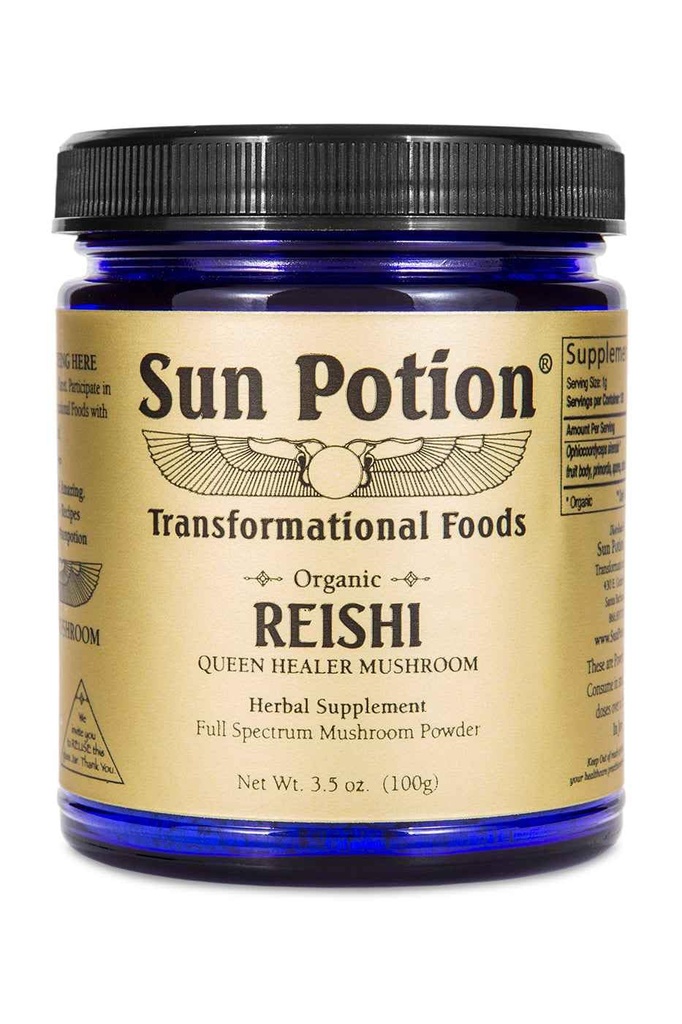 Sun Potion Reishi 蘑菇粉(组织) - (100g)