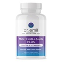 DR. EMIL 营养多氯苯丙胺加生素和维生素D - 毛皮和钉子的生物素和钴补充剂 - 毛发生长的生物素药丸