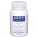 纯封装钙-D-葡萄糖 支持肝脏、肺脏、乳房和科隆细胞健康的补充物 * | 60