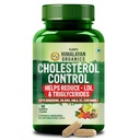 Vlado's Himalayan Organics Cholesterol Control Supplement | Berberine, Arjuna, Amla & Curcumin | Supports Healthy Cholesterol, LDL HDL Balance & Lipid Levels | Helps Reduce Bad Cholesterol & Triglycerides | Heart Health & Cardiovascular Support | Ayurvedic 60 Veg Capsules