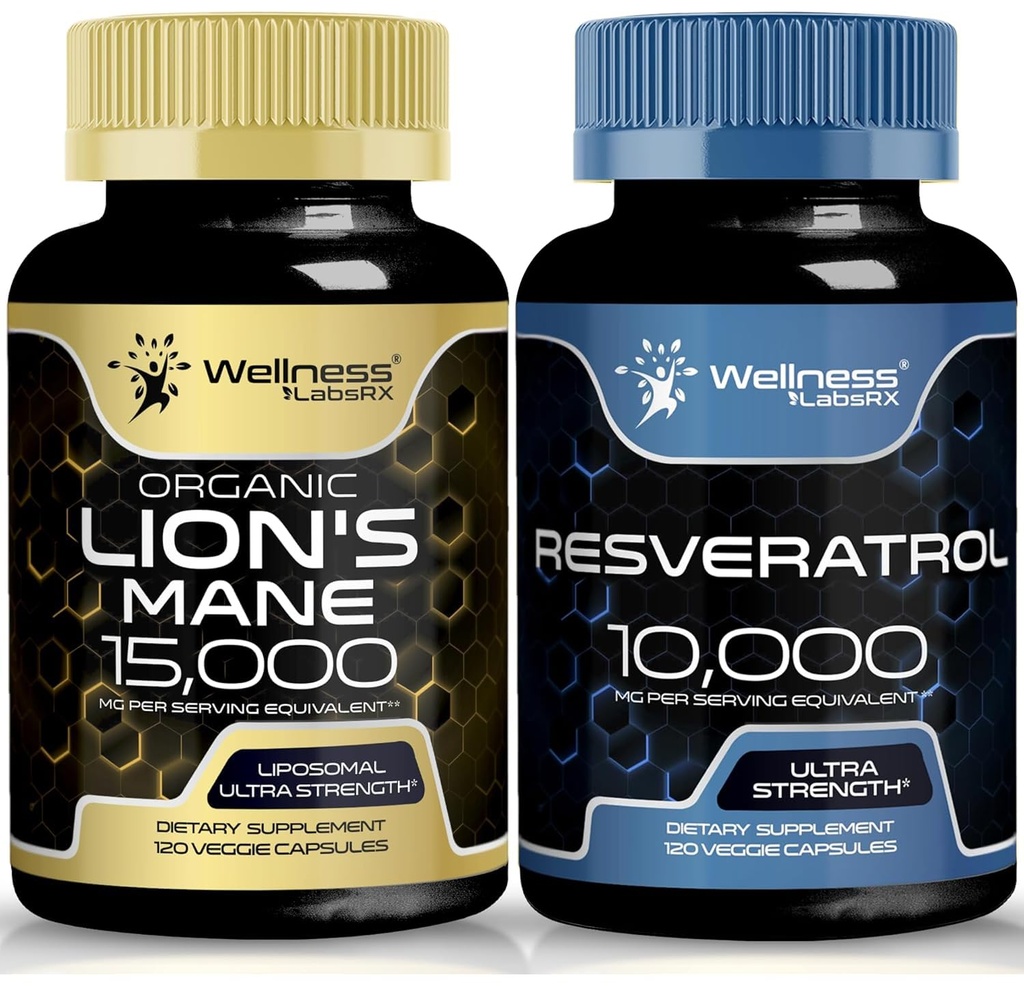 (原始内容存档于2019-09-31) (英语). Wellness LABSRX Resveratrol Capsules 10000 - 狮子马恩补充Capsules