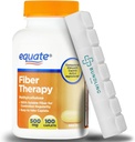 Equate Fiber疗法 500mg 补充, 100 计数, 7日药丸组织者 包含 - 1 包