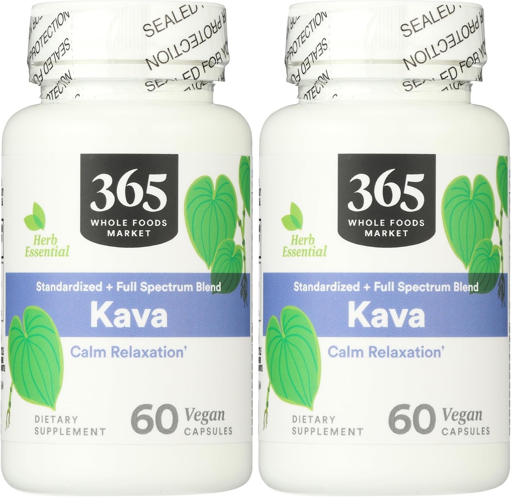 365 由全食品市场,卡瓦,60 Counter(Pack of 2).