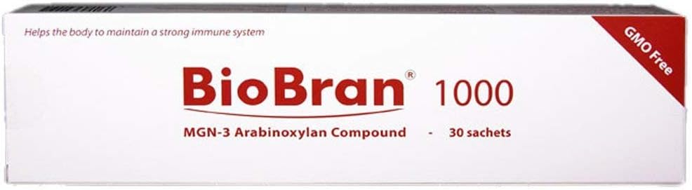 BioBran MGN-3 - 极有效免疫系统助推器,来自日本制造的Sitake蘑菇(1000毫克,30个Sachets),全球免费DHL快船运输公司