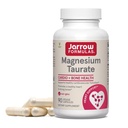 Jarrow Formulas Magnesium Taulate, 饮食补充, 支持心肺和骨质健康, 每服300毫克, 90 Veggie Capsules, 最多30天的供应量