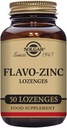 Solgar Flavo-Zinc Lozenge, 50 Counter - Great-Tasting Lemon Lime Flavor - 抗氧化剂,免疫系统健康 - 高吸附性,溶解性快 - Vegan, Gluten Free, Dairy Free, Kosher - 50 services