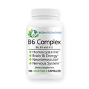 B6 复合维生素B6,B9 Folate,B12 甲基Cobalamin支持心血管,神经肌肉,神经系统,Homocysteine,能量,血细胞和骨质健康 100盖