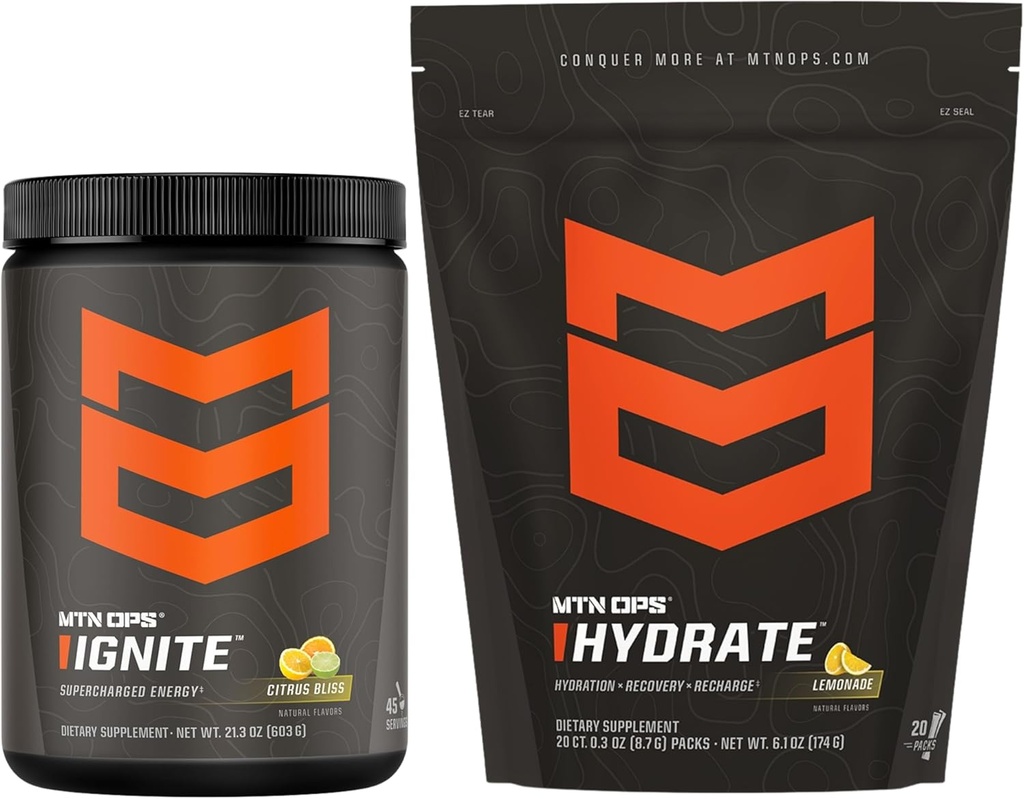 MTN OPS Ignite Citrus Bliss + 水合柠檬水箱