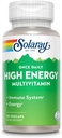 SOLARAY Once Daily High Energy Multivitamin for Wen and Menicle - 能源补充 - 免疫支持w/维生素C,A,D和E,维生素B复合体,追踪矿物,60日保障,30Servi,30 Veg Caps