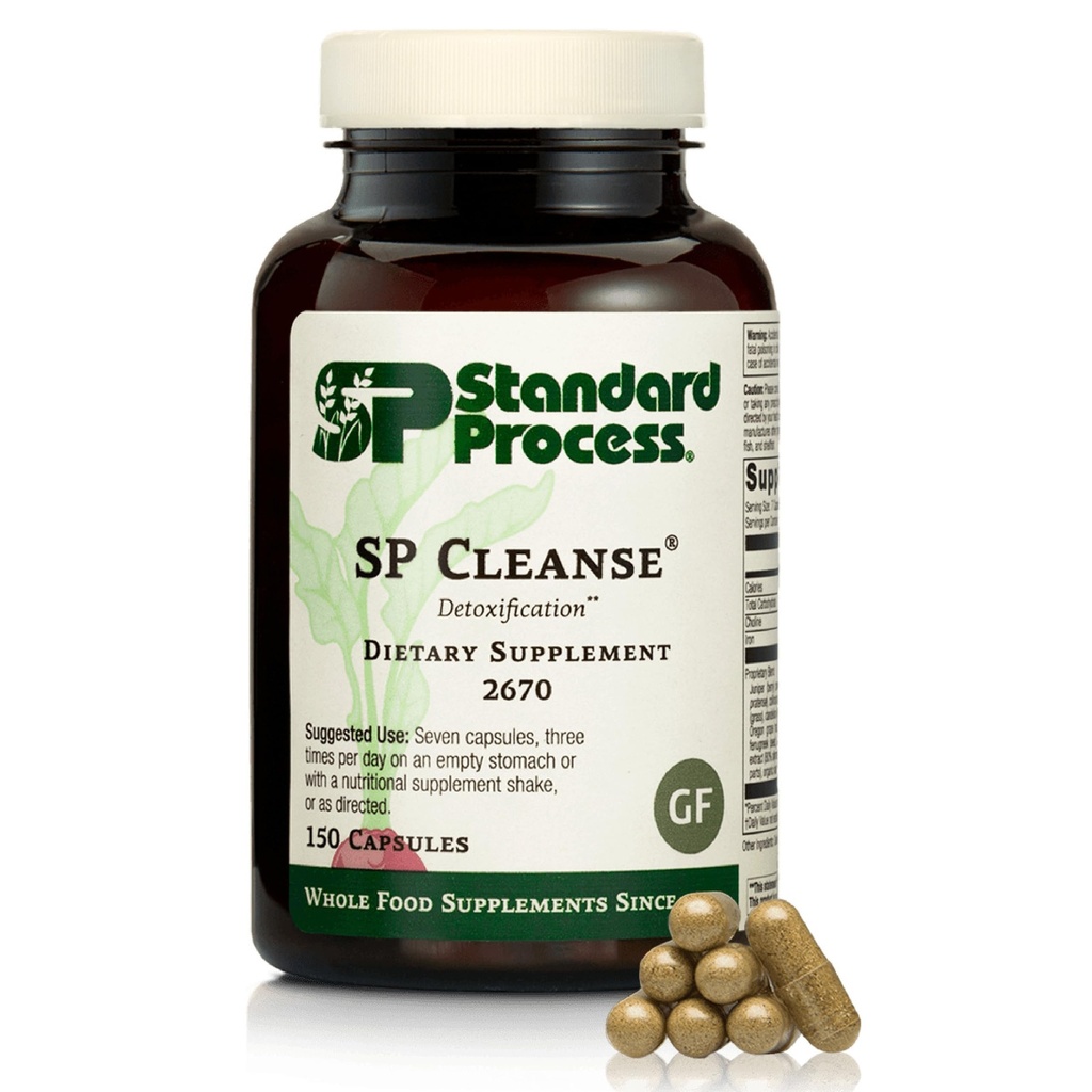 标准流程 SP Cleanse - 健康肾和肝脏支持补充 - 公式Aids Gallbladder功能 - 与苹果Pectin,Barley, Beetroot & More - 150 Capsules的消化支持补充