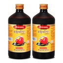 Baidyanath Ayurved Arjunarishta Syrup - 450ml | Liquid | Helps in Management of Blood Pressure | Helpful in Maintaining Wellness of Heart | Arjuna | Pack of 2