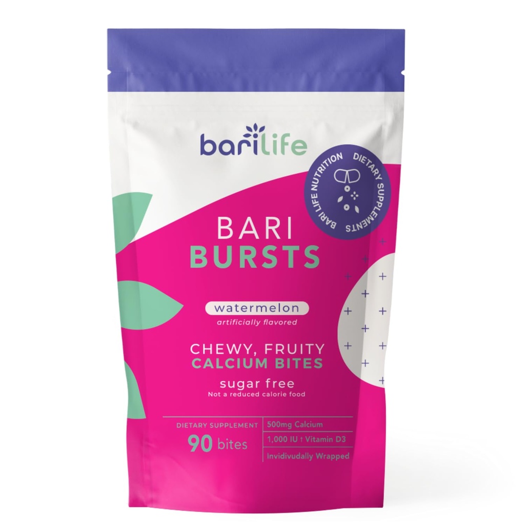 含1000IU维生素D3的胆汁钙-临床病人理想-BariBurst by Bari Life(Watelon)