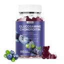 Glucosamine Chondroitin Gummys - 3000MG 与MSM & Elderberry,灵活度,抗氧化剂免疫支持Gummy 成人,男女90蓝莓Gummy的超强联合支持补充