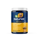 NaturVet VitaPet 高级日报维生素狗补充品+Glucosamine – 包括全粒维生素,矿物 – 共同支持老年,活狗 – 120 Ct. Soft Chews