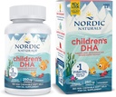 北欧自然儿童DHA,草莓-360 Mini Chewable Soft Gels for Kids - 250 mg Omega-3 与EPA & DHA - 大脑发育与功能 - 非GMO - 90 服务