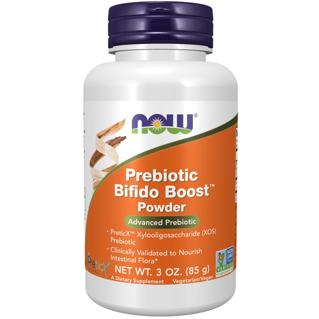 Now Foods Suppless, Prebiotic Bifido 助推与 PreticXTM Xylooligosaccharide (XOS) 预生, 粉末, 3-Ounce