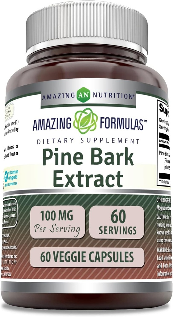(原始内容存档于2017-09-21). Exceptions Pine Bark Except 100 Mg QQ Vegetarian Capsules Supplements QQ Non-GMO – Gluten-free – Non-GMO – Gluten-free – Gluten-Free – 1 Pack → 60 Counts.