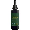 全球疗养中心 - Ginseng - Organical Raw Herbal 提取 - Liquid Panax 补充品 Dropps 能源推广 - 韩国和西伯利亚Ginseng 补充品 Maca, Ashwagandha - 非GMO - 2 Fl Oz