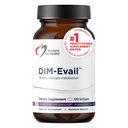健康DIM-Evail的设计——100mg DIM 补充强化吸收二因多利甲烷——支持健康雌激素代谢和妇女健康——非GMO和无豆(120软胶)