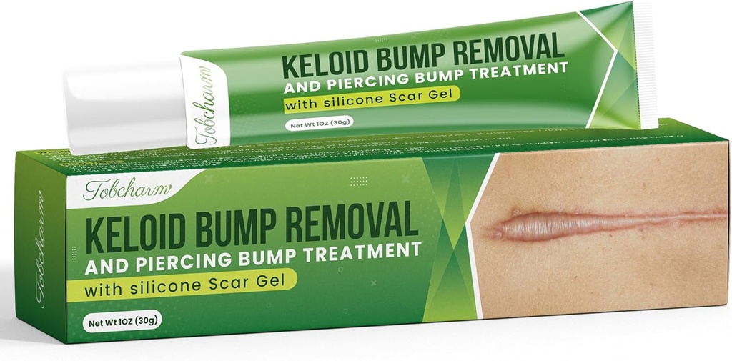 高级Keloid Bump Remove Gel: Silicone Keloid 刀疤切除 刀疤切除 刀疤切除 外科标记、Acne 和 Burns、Keloid 耳朵、面部和身体的治疗 30克