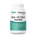Fairhaven Health Myo-Inositol和D-Chiro Inositol 妇女补充金 40:1 妇女生育率补充金和Hormone平衡金 * 240 Myo & D-Chiro Inositol Capsules