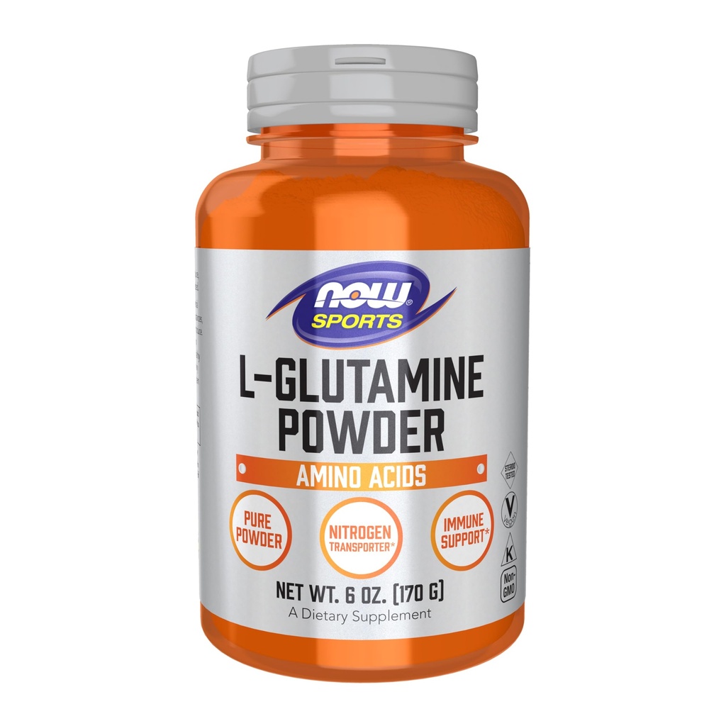 现在的食物L -Glutamine纯粉 6 oz