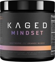 Kaged Nootropic 公式、Mindset、Focus和生产力补编、无兴奋剂、增强记忆、Mood、Clarity、30种服务