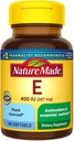 天然制维生素E 400 I.U.Softgels 100 ea (Pack of 2)