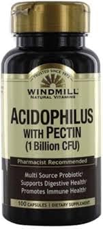 带Pectin Capsules的风车酸op,100.0计数