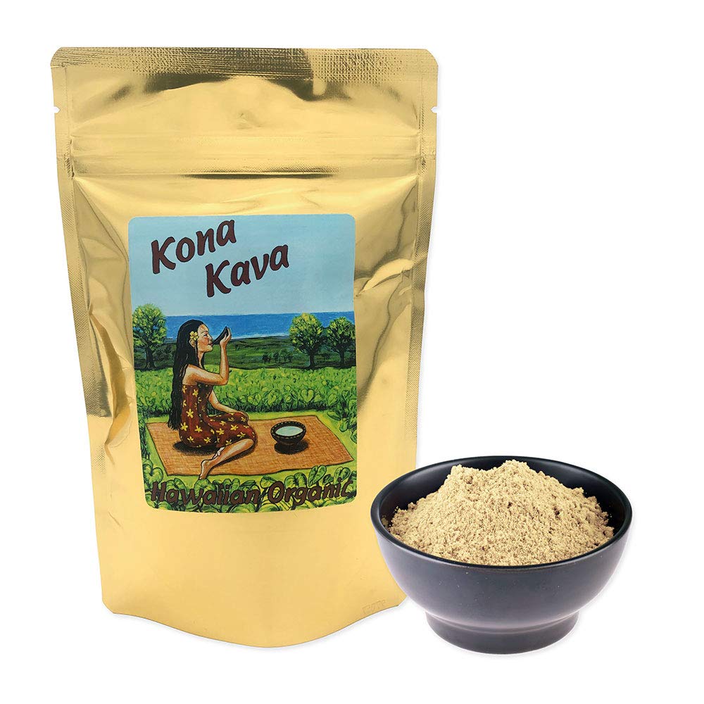 Kona Kava 即时 9% Kavalactone Kava 饮料-香蕉香草(4 oz)