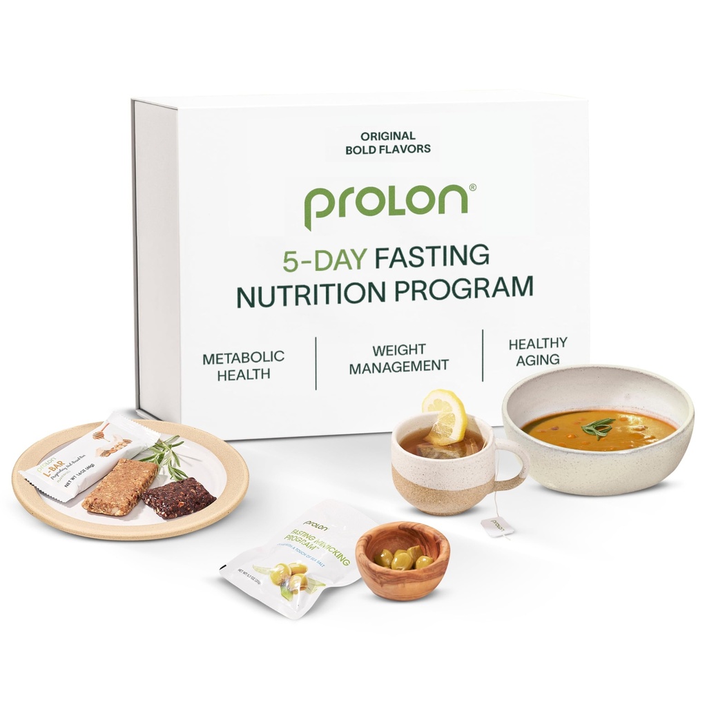 Prolon 5-Day fasting Kit QQ 快速与食物QQ 支持细胞重生与健康老龄化 QQ 低卡路里,植物食品和小吃QQ 开发不打破你的快速(Bold Flavors)