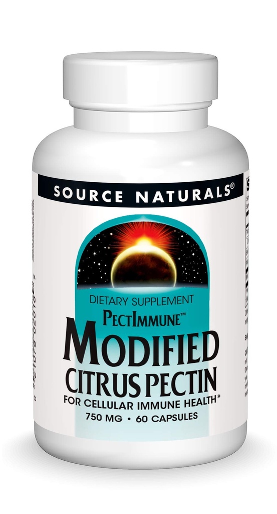 资料来源:PectImmune,经修改的Citrus Pectin,细胞免疫健康*,750毫克-60卡普勒