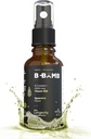 B-Bomb 维生素 B12 + B 复杂液体喷雾:甲基Cobalamin 与 Adenosylcobalamin : 能量和混合支持,无糖, Vegan, 有机斯皮尔明特火焰